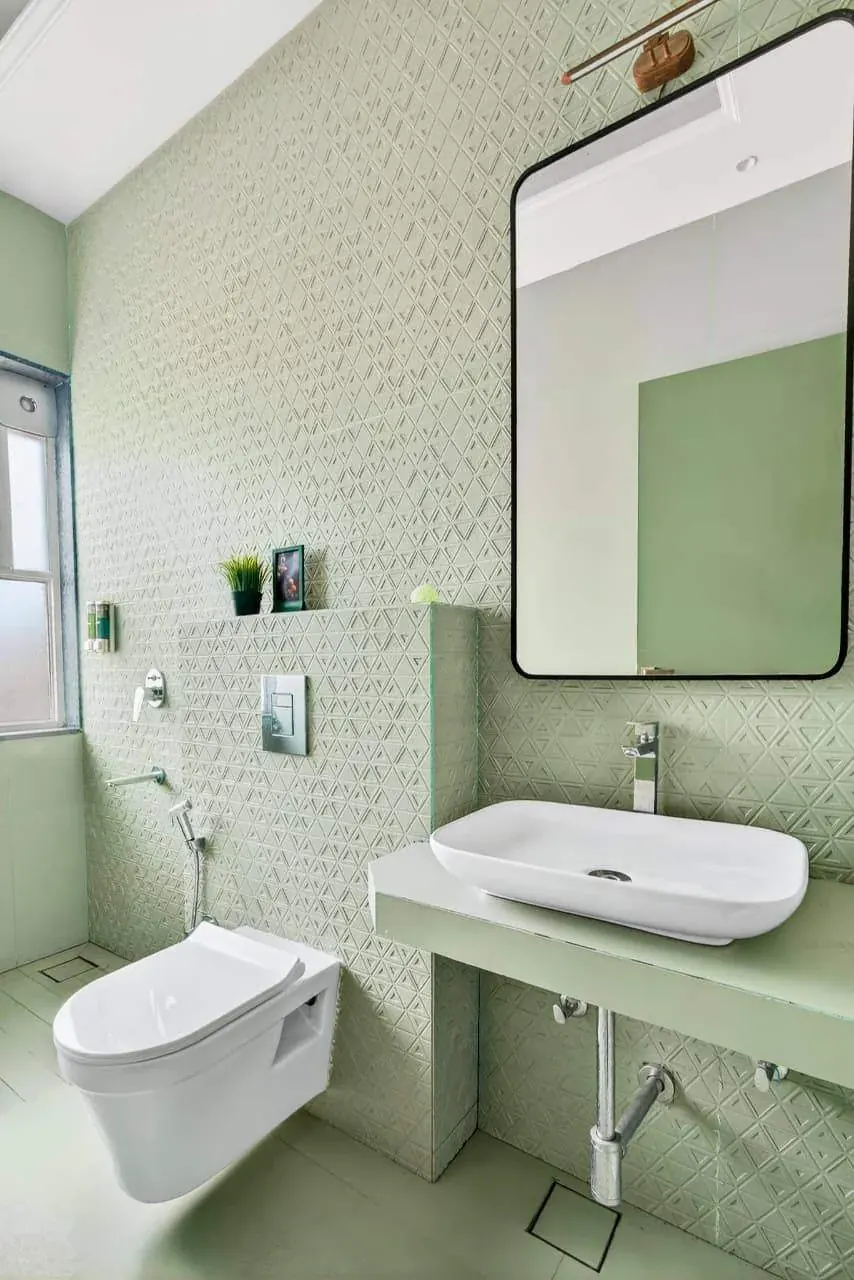Attached bathroom — Greenwood Villa, Igatpuri