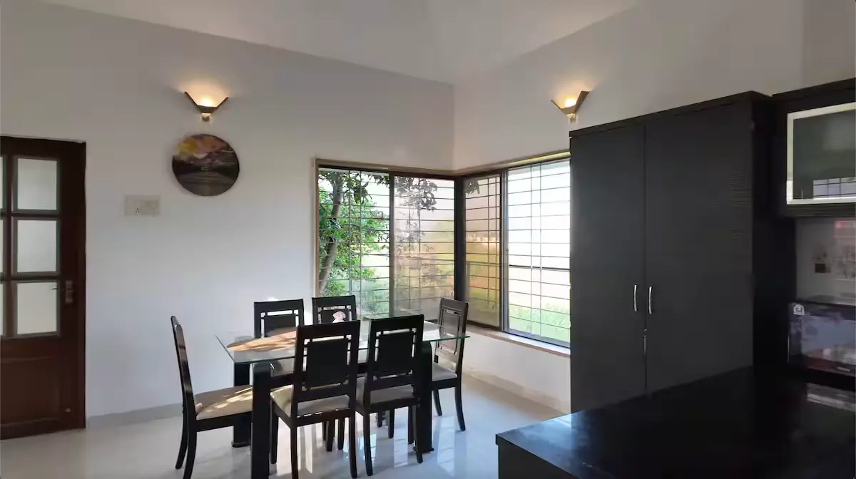 Dining area — Madhavi's Villa, Lonavala
