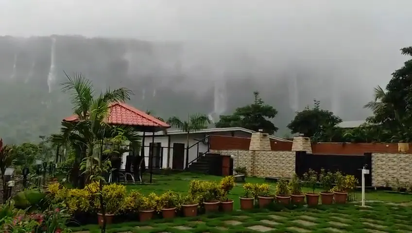 Walk through Misty Cascades — Misty Cascades, Karjat